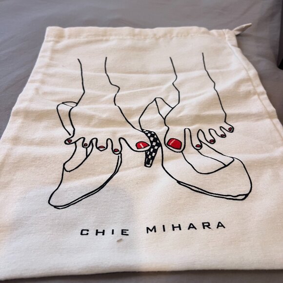 Chie Mihara CANTOS Garnet Red Suede Shoes EU Size 39.5 - Picture 2 of 7